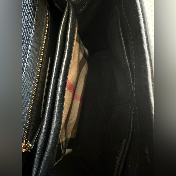 Burberry Derby leather/house/check satchel - Picture 15 of 15